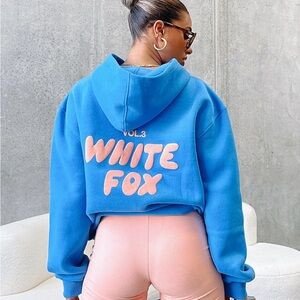 White Fox Boutique Offstage Hoodie Azure